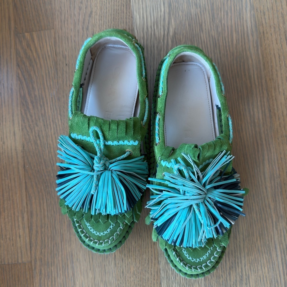 Carven tassel loafers with cut-out detailing - Picture 5 of 10